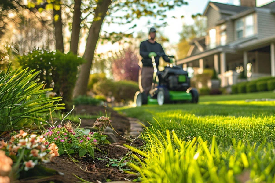 lawn cut machine